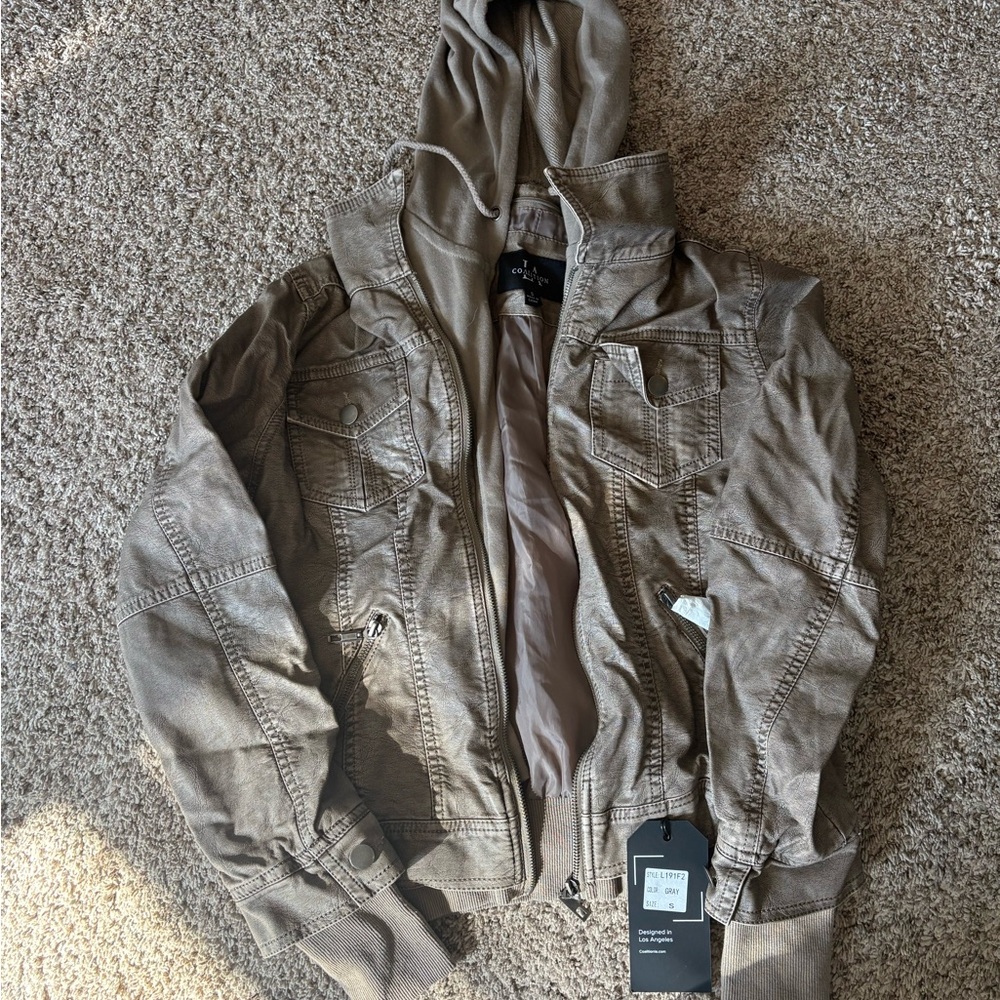 Women's Brown Leather Jacket